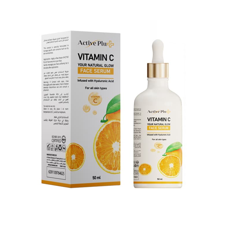 סרום עור אקטיב ACTIVE PLUS SERUM VITAMIN C 50ML