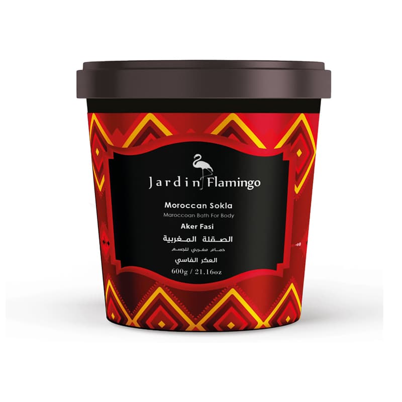 אמבט מרוקאי ג'רדן JARDIN FLAMINGO AKER FASI 600 G