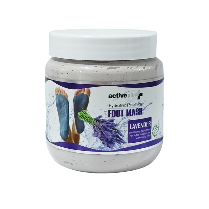 מסכה רגליים אקטיב ACTIVE PLUS FOOT MUSK LAVENDER 500ML