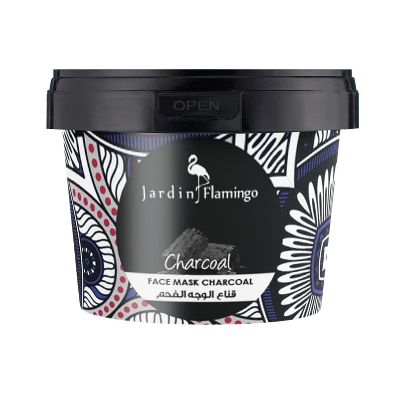 מסכה פנים ג'רדן JARDIN FLAMINGO CHARCOAL MASK 400G