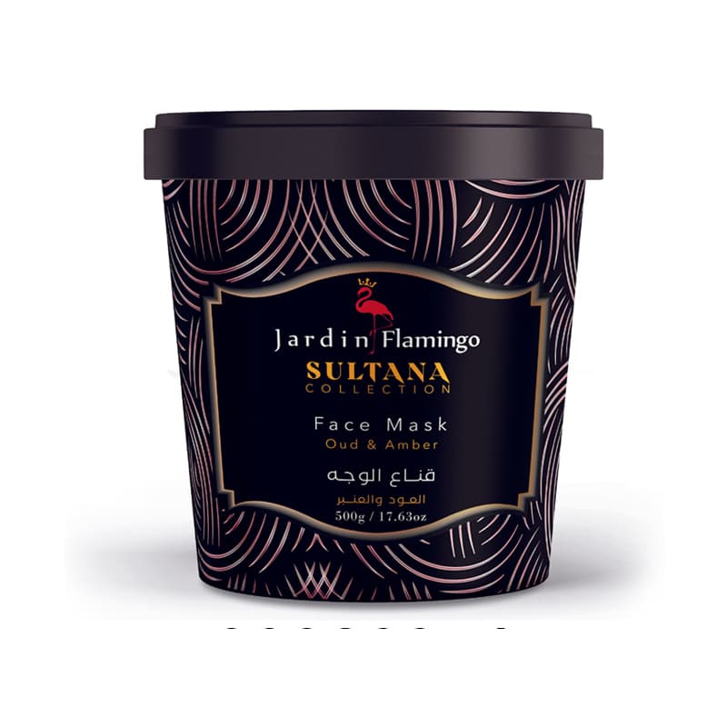 מסכה פנים ג'רדן JARDIN FLAMINGO OUD&AMBER 500G