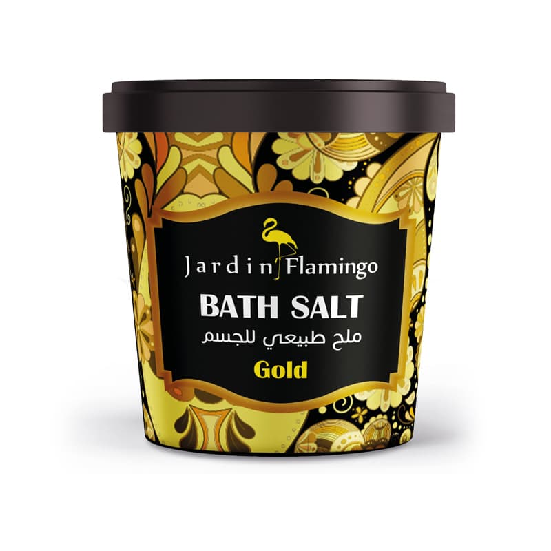 JARDIN FLAMINGO GOLD BATH SALT 1K