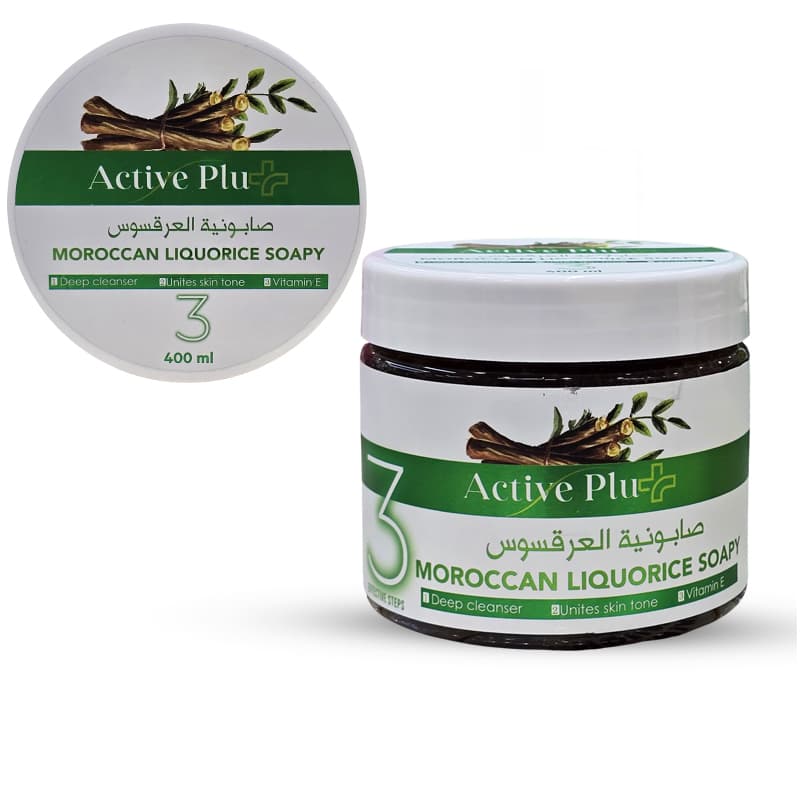 صابونية العرقسوس اكتيف ACTIVE PLUS MOROCCAN 400ML
