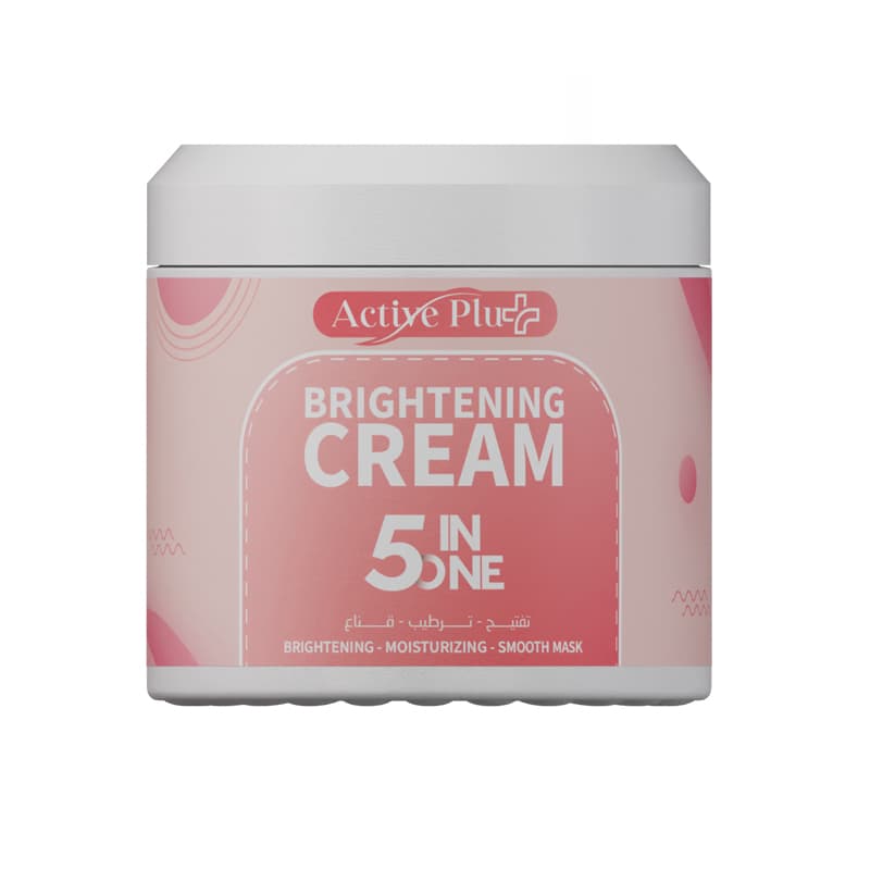 كريم تفتيح وترطيب اكتيف ACTIVE PLUS 5IN1 500 ML
