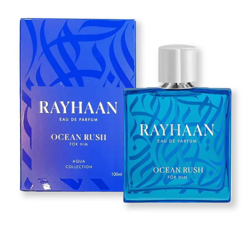 عطر ريحان رجاليRAYHAAN OCEAN RUSH EDP 100ML