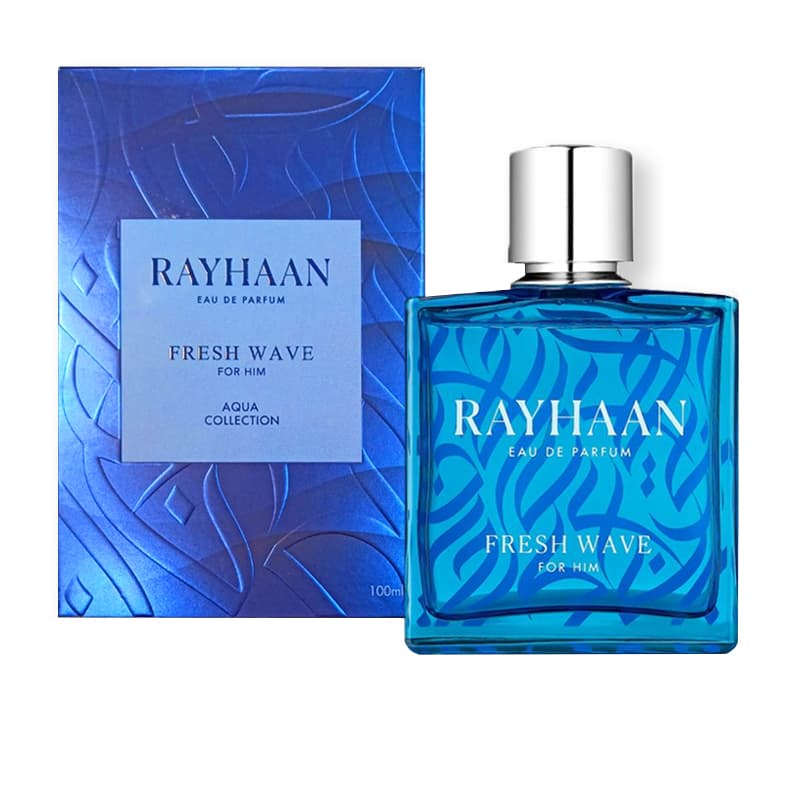 عطر ريحان رجالي RAYHAAN FRESH WAVE EDP 100ML