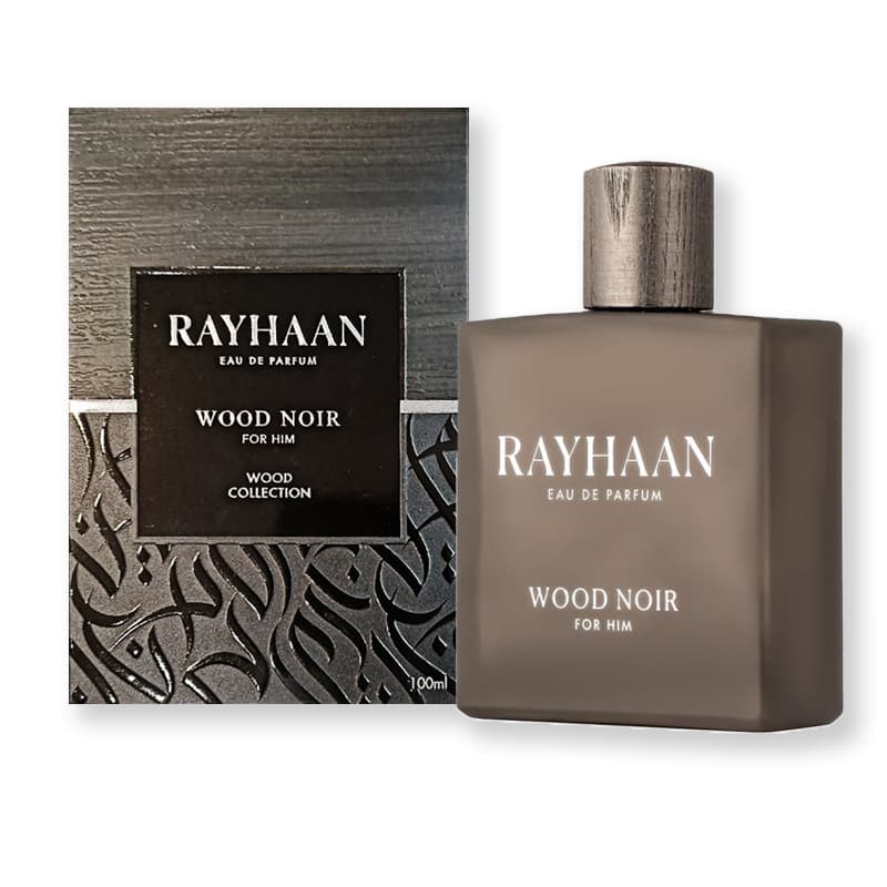 عطر ريحان رجالي RAYHAAN WOOD NOIR EDP 100ML