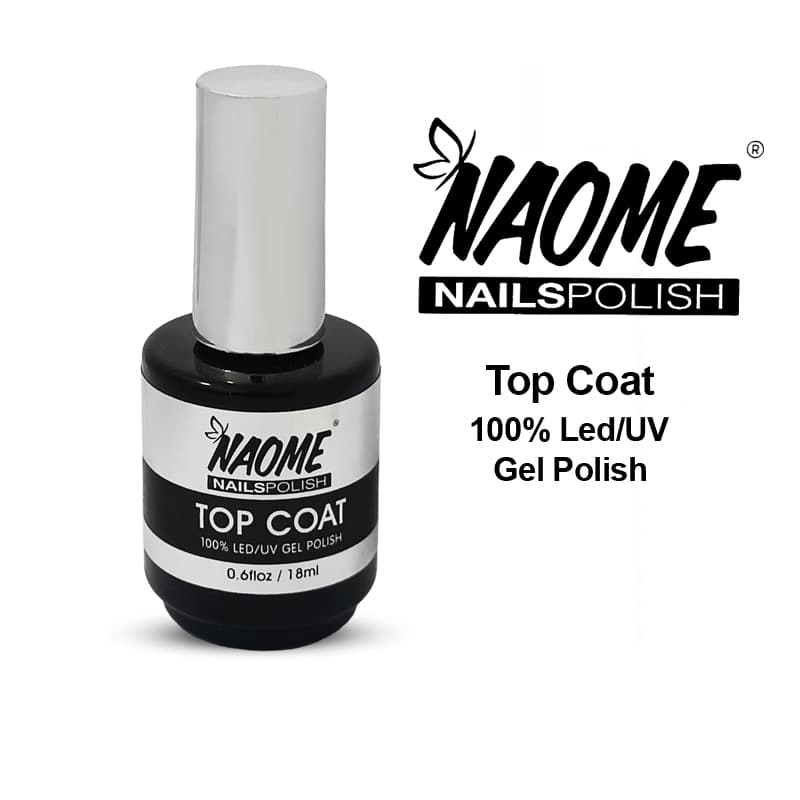 לק נעומי توب קוט NAOME TOP COAT GEL POLISH18ML
