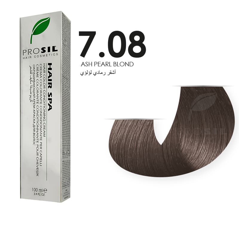 צבע שיער פרוסל בלונד אפור NO 7.08