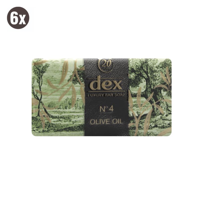סבון אבן דקס שמן זית DEX OLIVE OIL SOAP 6 PCS