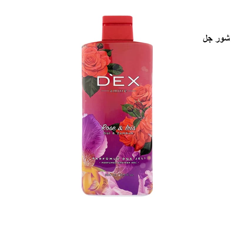 شور جل ديكس امور DEX AMORE ROSE 500 ML