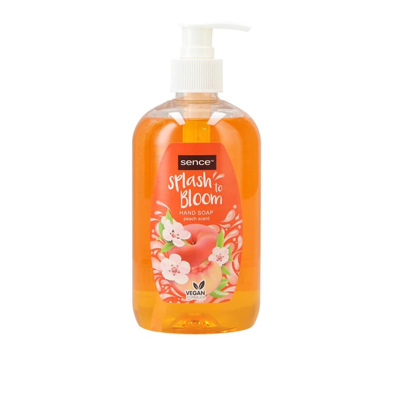 סבון נוזלי ידיים סנס SENCE SPLASH PEACH HAND SOAP 500ML