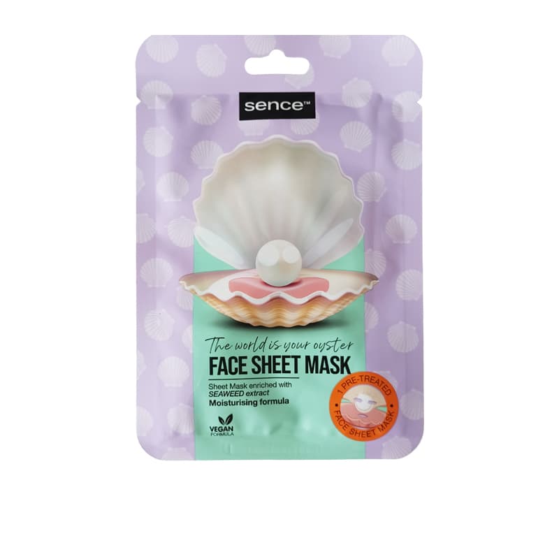 ماسك ورق سينس SENCE SEAWEED FORMULA FACE MASK 23G