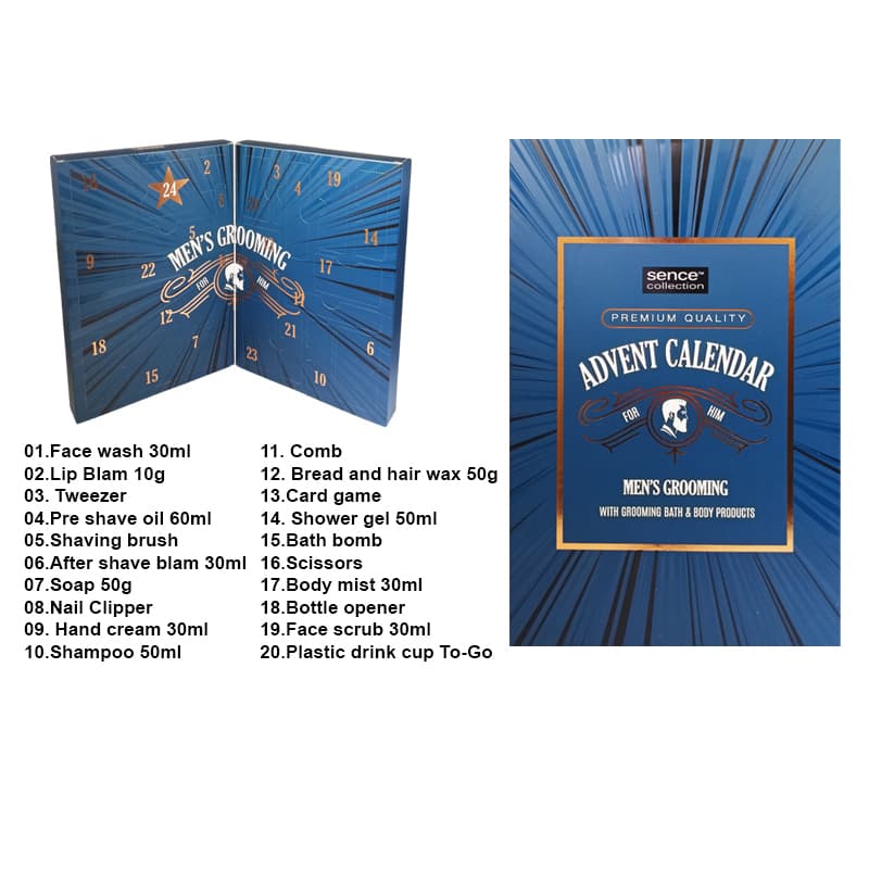 סט סנס לגברים SENCE ADVENT MEN MODERN RICH 24PCS