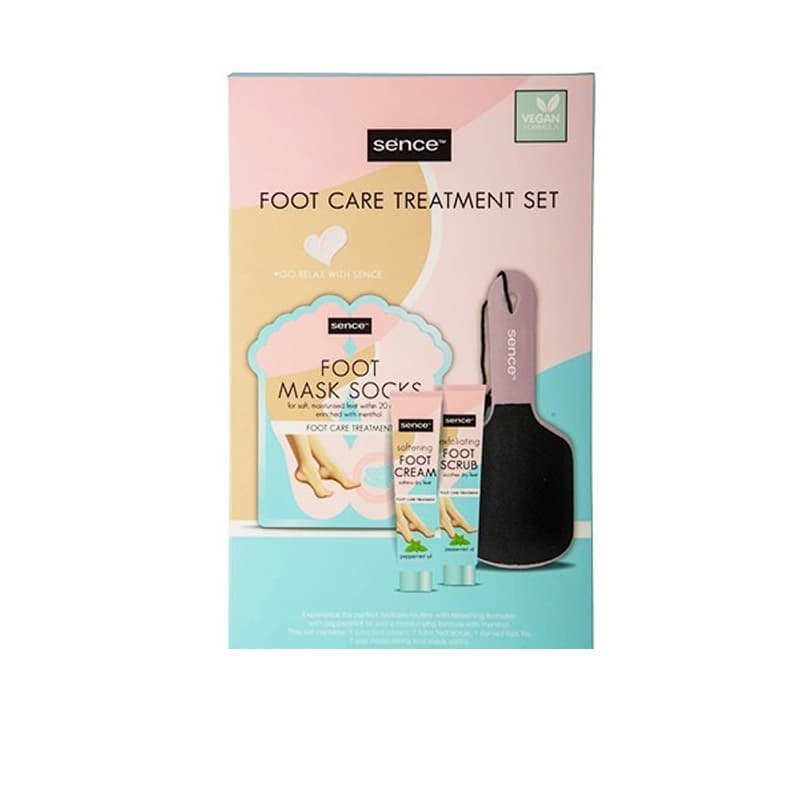 סט סנס לטיפוח הרגליים SENCE FOOT CARE SET 4PCS