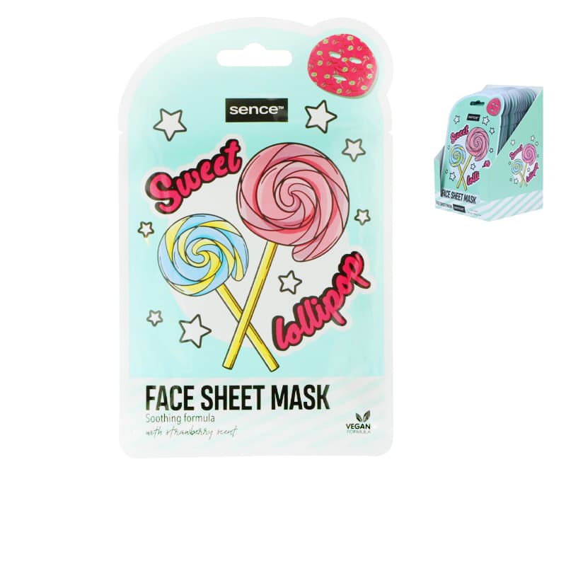 ماسك وجه سينس SENCE FACIAL SHEET LOLLIPOP 20ML