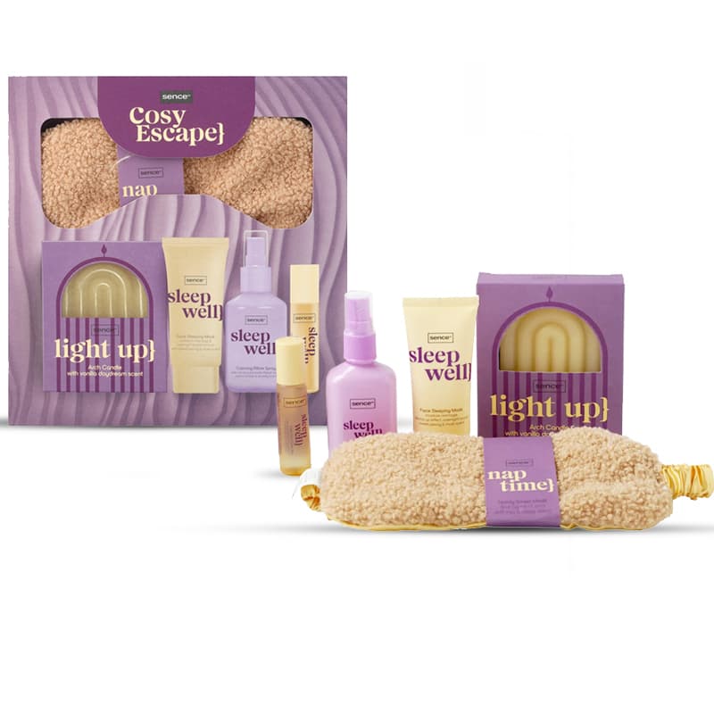 סט סנס ما לפני النوم SENCE SLEEP COSY ESCAPE 5PCS
