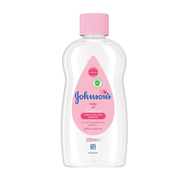 שמן ג'ונסון JOHNSON BABY OIL 200 ML