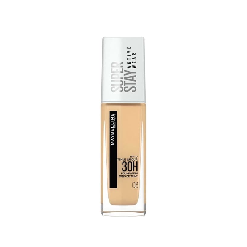 מייקאפ מייבלין סופר סטיי MAYBELLINE ACTIVE WEAR NO 06