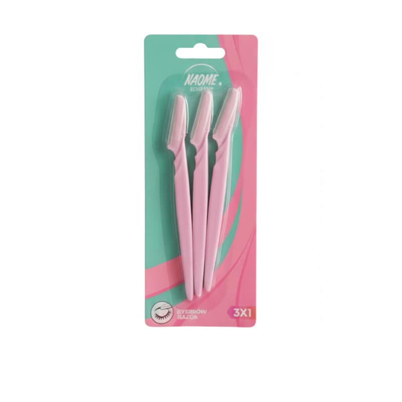 NAOME SENSITIVE EYEBROW RAZOR 3PCS