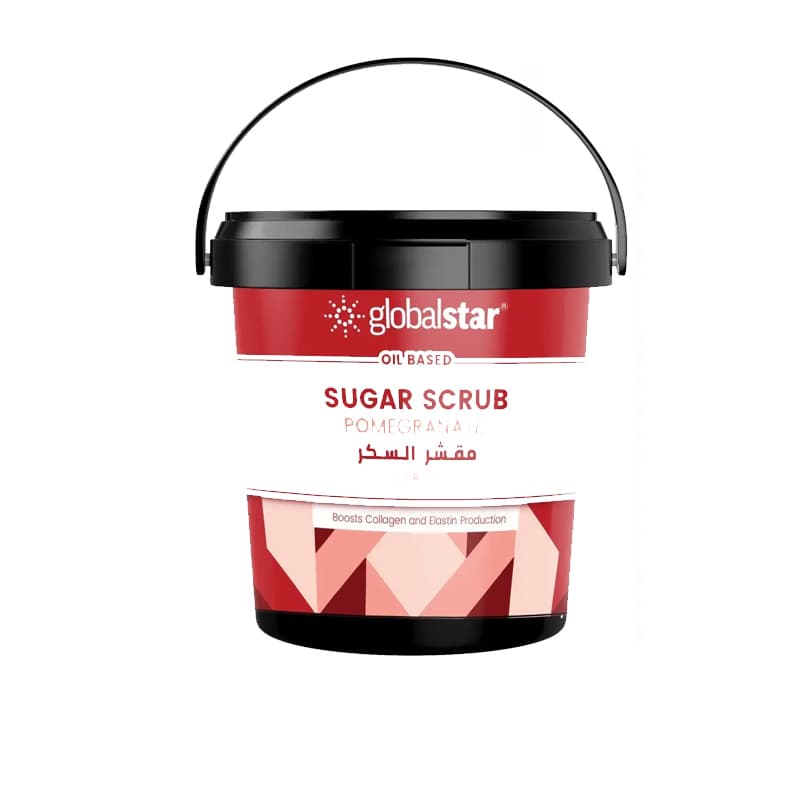 مقشر السكر بالرمان GLOBAL SUGAR SCRUB 600G