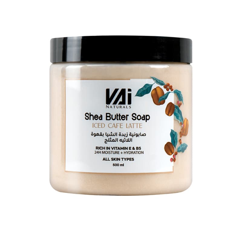 סבון חמאה שיאה פאי VAI SHEA SOAP ICED CAFE 500ML