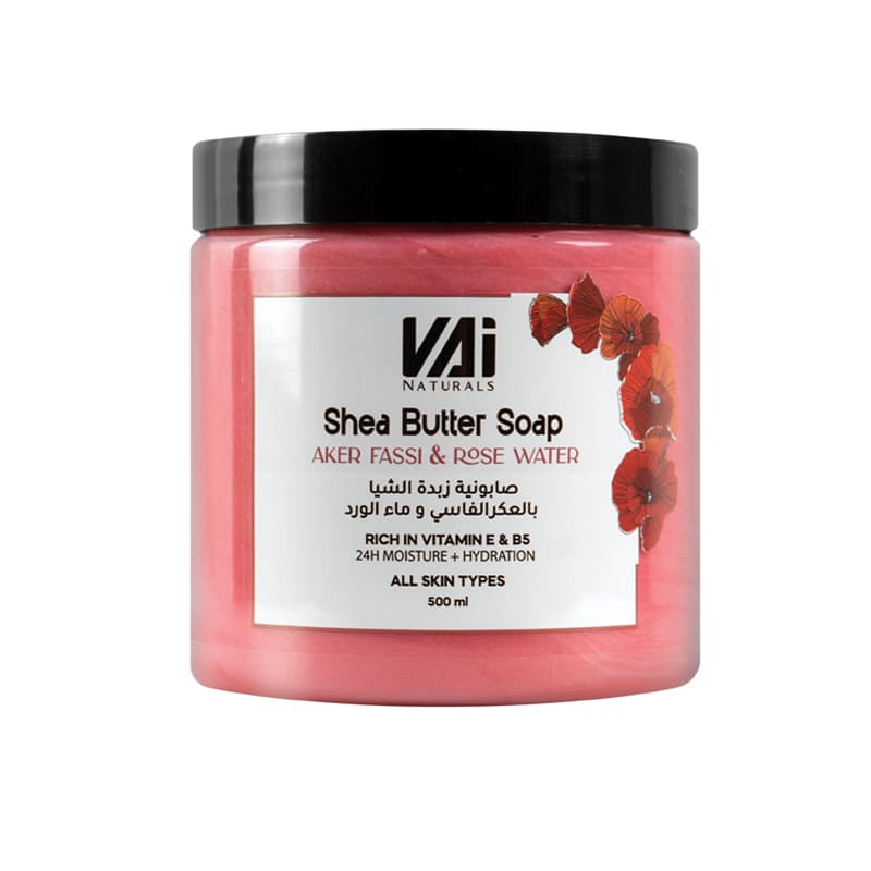 סבון חמאה שיאה פאי VAI SHEA SOAP AKER FASS 500ML