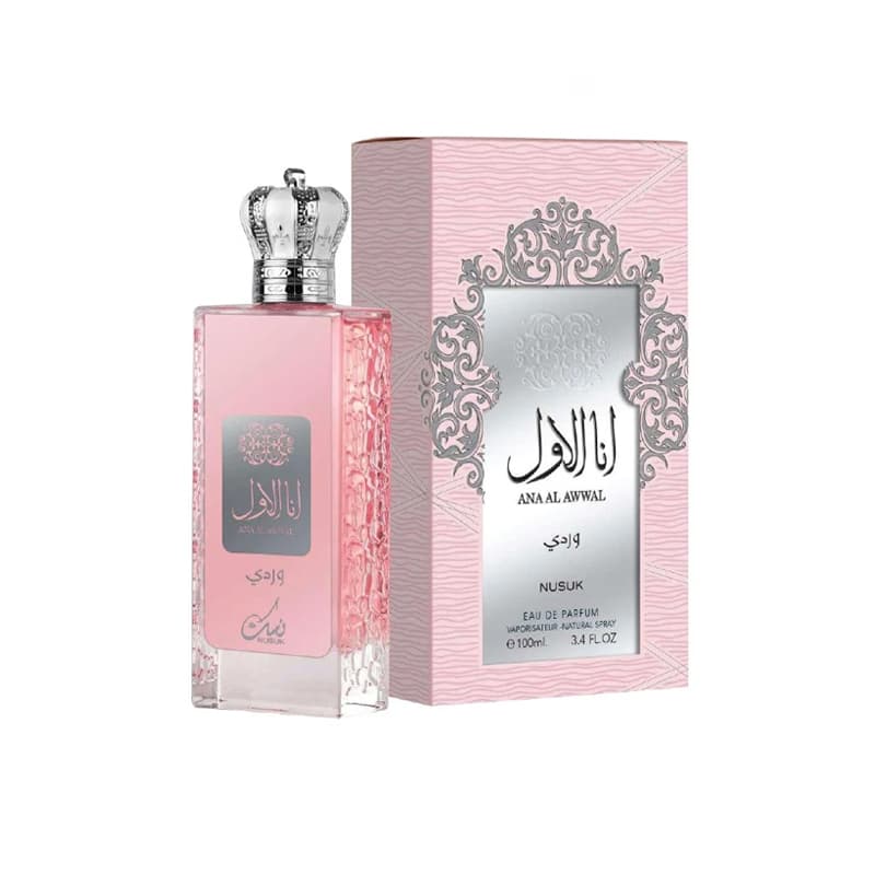 בושם נסק אנה הראשון ורוד NUSUK ANA AWAL EDP 100 ML