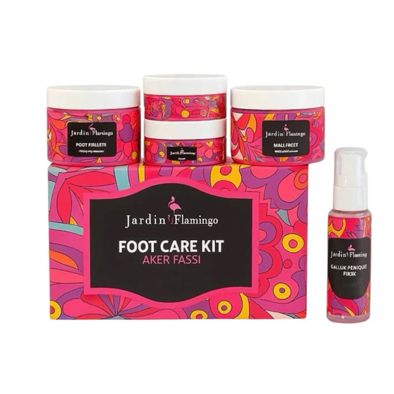 סט טיפוח הרגליים ג'רדן JARDIN FOOT CARE 5CS