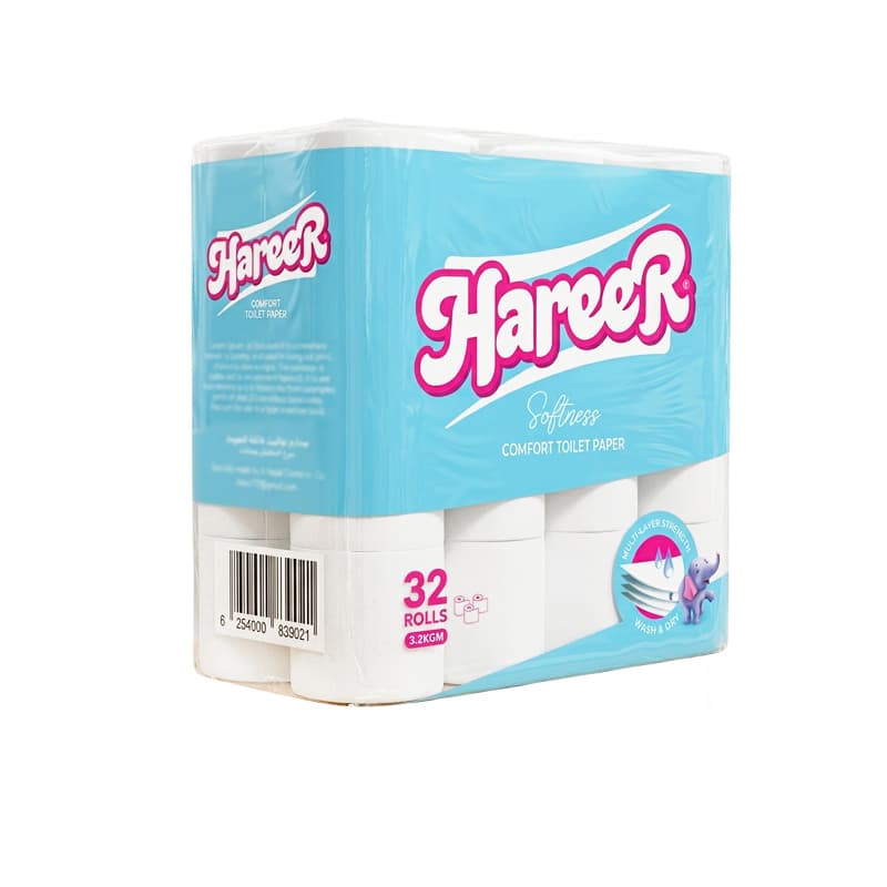 محارم رول حرير HARER SOTNESS COMFORT ROOL 32 PCS