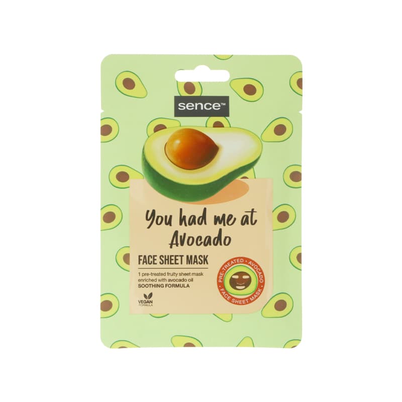 ماسك بشره سينس SENCE FACIAL MASK AVOCADO 20ML