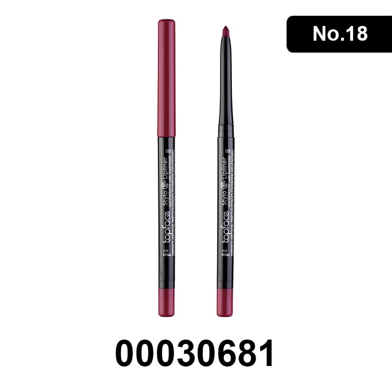 עיפרון עיצוב שפתיים טופ פייס TOPFACE LIPLINER WATERPROOF 15