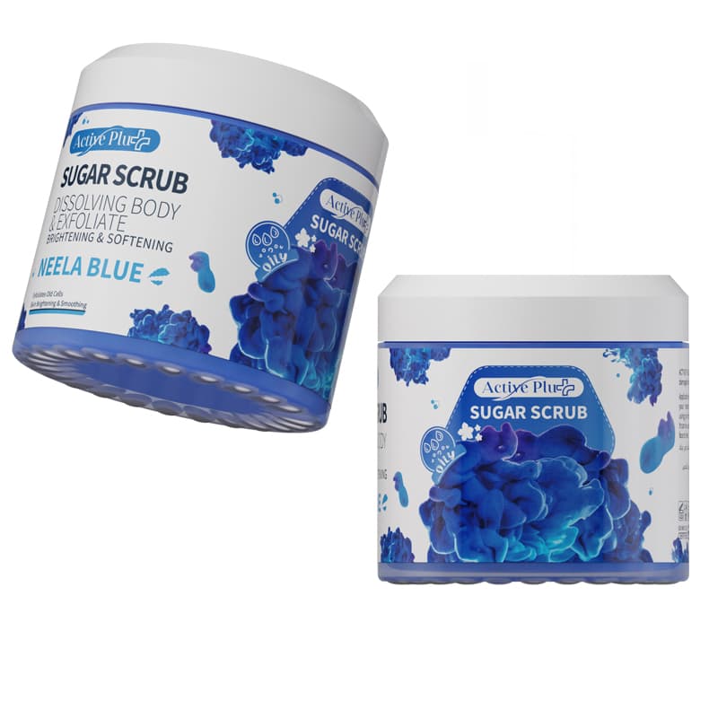 פילינג סוכר אקטיב פלוס ACTIVEPLUS SCRUB NEELA 600G