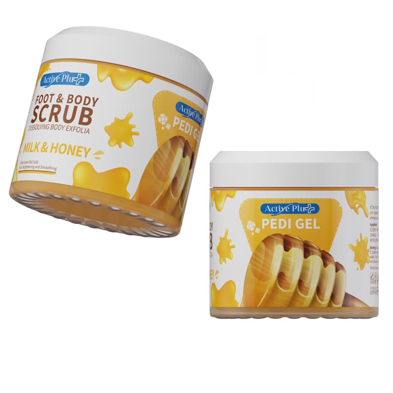 ג'ל פילינג אקטיב ACTIVE FOOT&BODY SCRUB HONY 600G