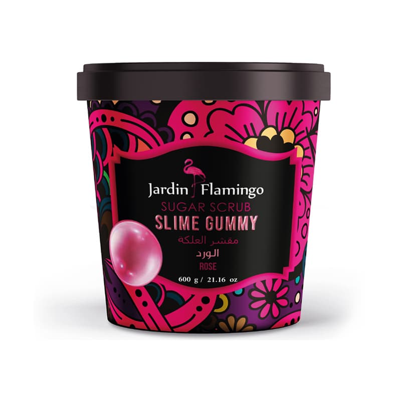 פילינג סוכר ג'רדן JARDIN FLAMINGO ROSE 600G