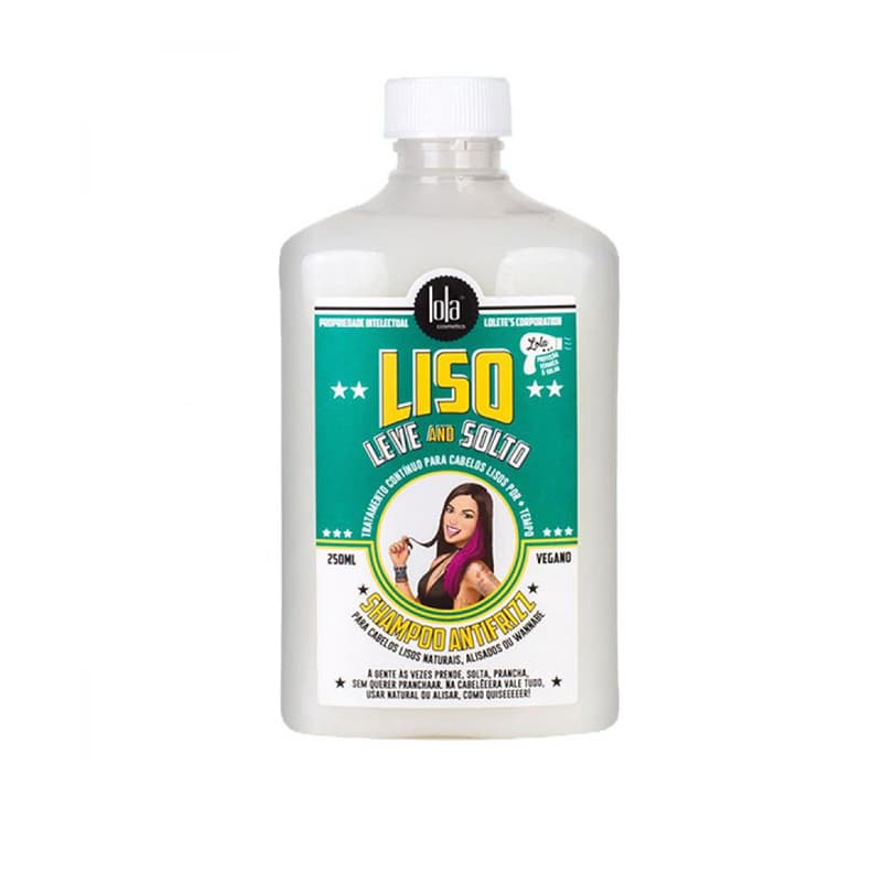 שמפו שיער לולה LOLA LISO ANTI FRIZZ SHAMPOO 250ML
