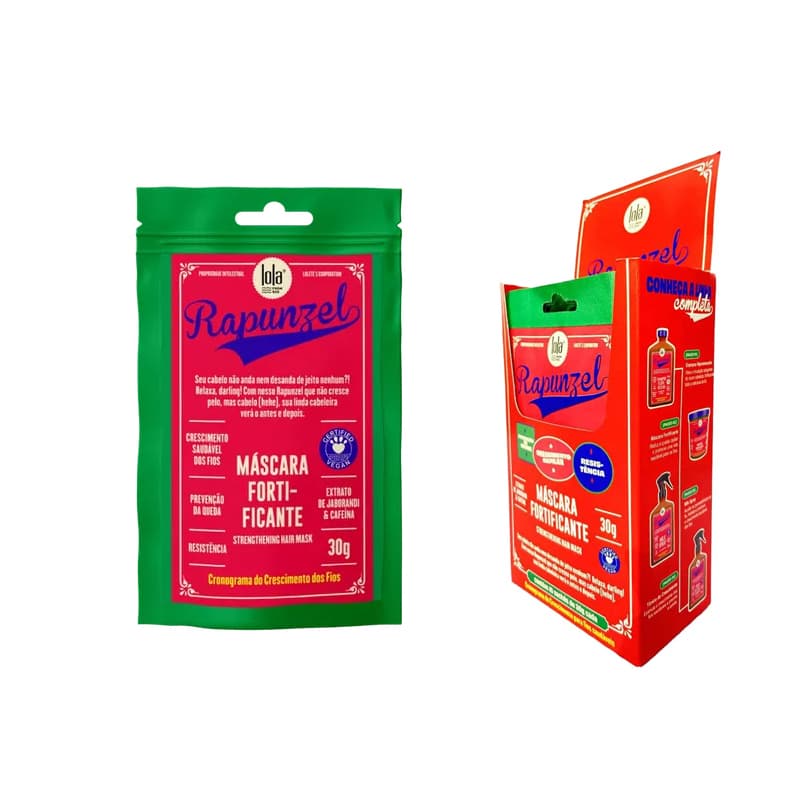 מסכה שיער לולה LOLA RAPUNZEL MASCARA CONTEM 30G