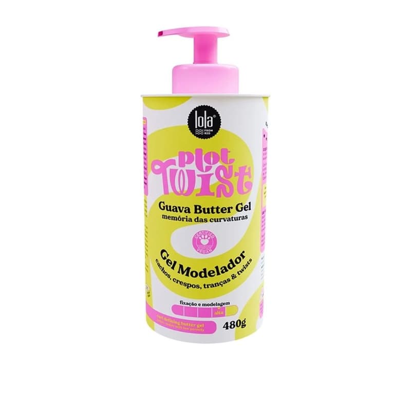 ג'ל עיצוב שיער לולה LOLA PLOT GUAVA BUTTER GEL 480G