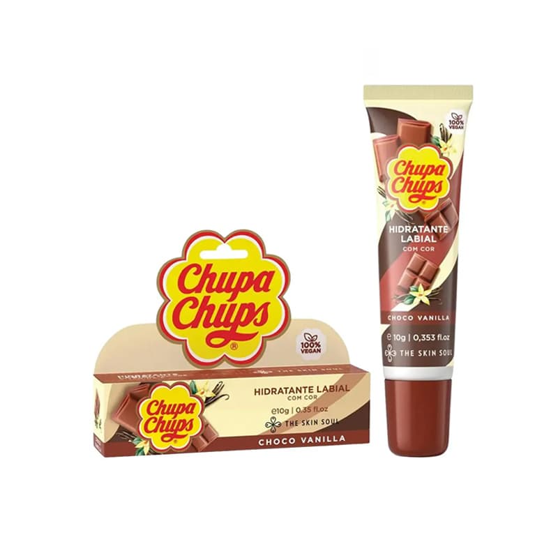 שפתון שפתיים צ'ופה CHUPA CHUPS LIP CHOCO VANILLA 10G