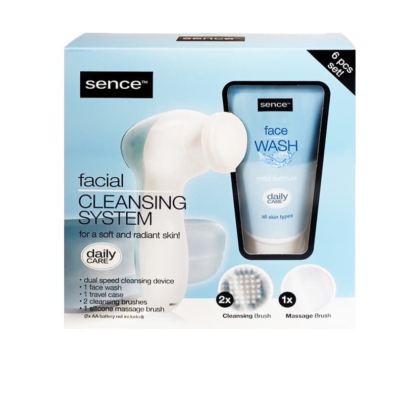 SENCE FACIAL CLEANSING 6PCS