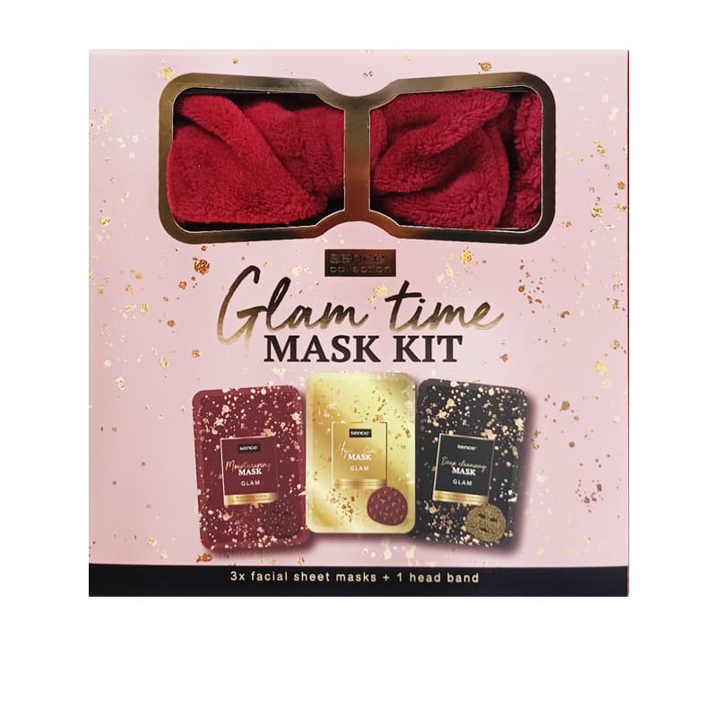 SENCE MASK KIT GLAM TIME 4 PCS